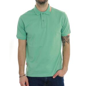 POLO CONTRASTI SUNS VERDE